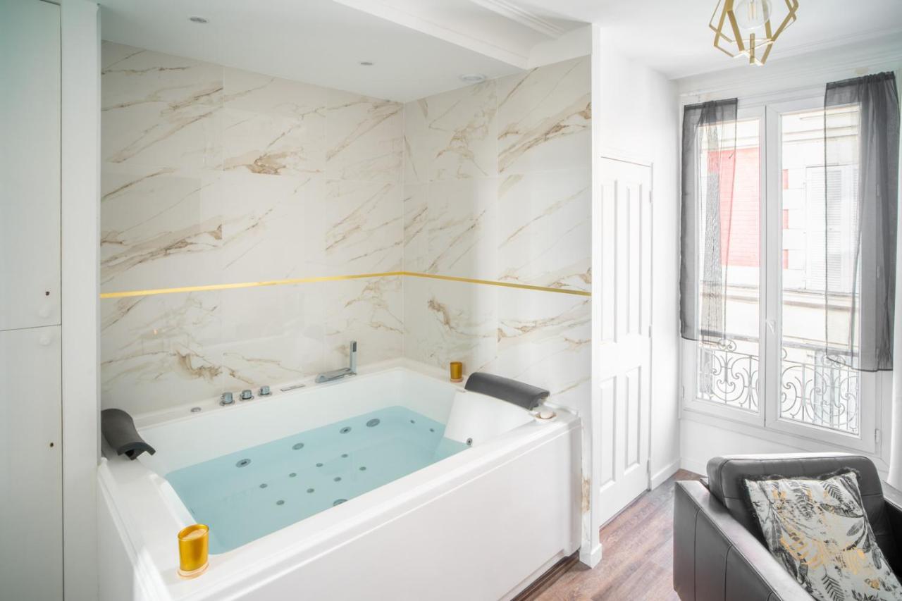 L'eclipse Paris, Avec Jacuzzi, A 10 Minutes Des Champs Elysees *