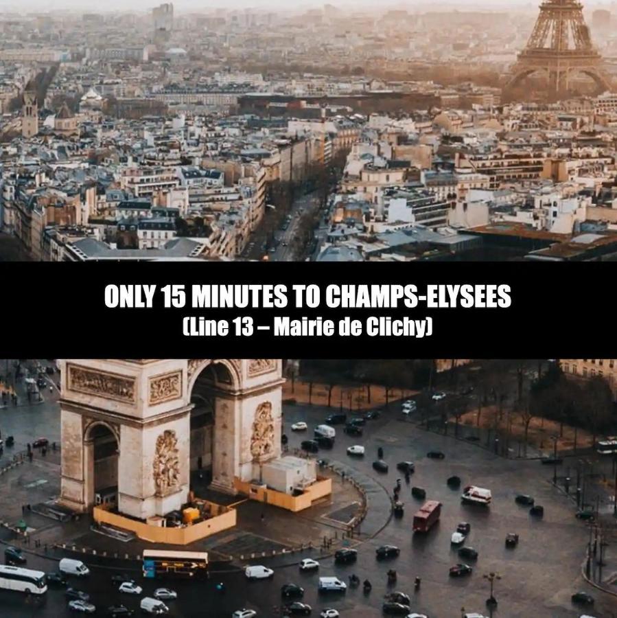 Appartement L'éclipse Paris, Avec Jacuzzi, à 10 Minutes Des Champs Elysées *